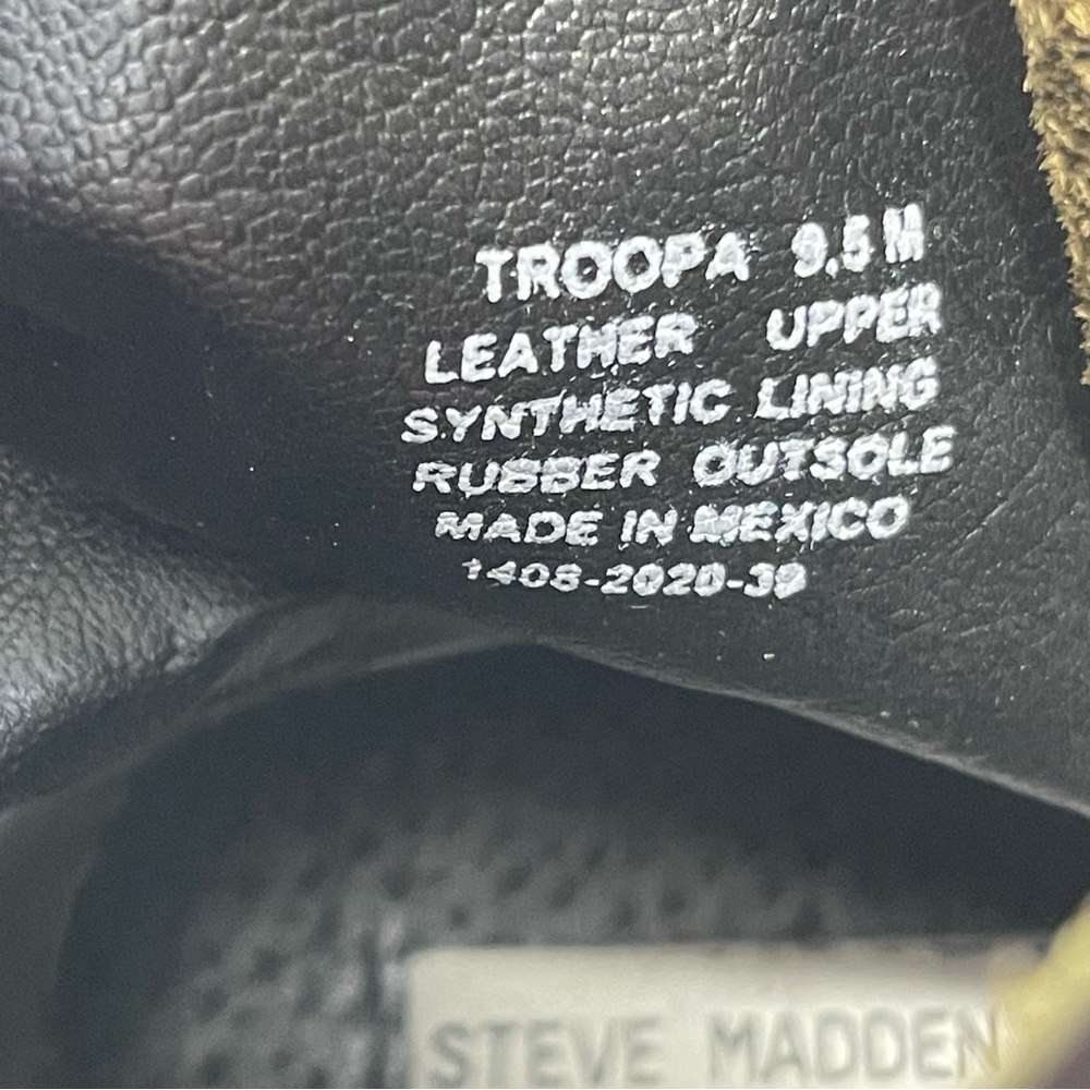 Steve Madden Black Combat Boots - Picture 11 of 14